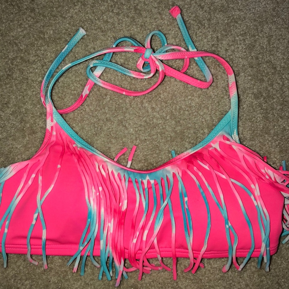 Pink bathing suit top!